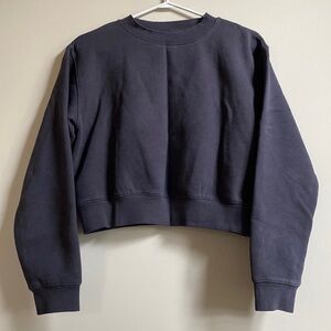 Tna cropped crewneck sweatshirt